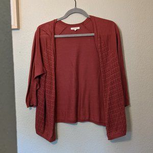 Maroon Cardigan